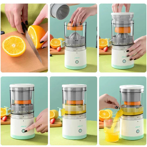 FruttiPress Automático - Espremedor de Frutas Automático e Portátil - TudoAqui Store - Frete Grátis Apenas Hoje!