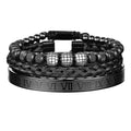 Pulseira Masculina Brilhantes Luxo Vip - TudoAqui Store