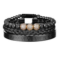 Pulseira Masculina Brilhantes Luxo Vip - TudoAqui Store