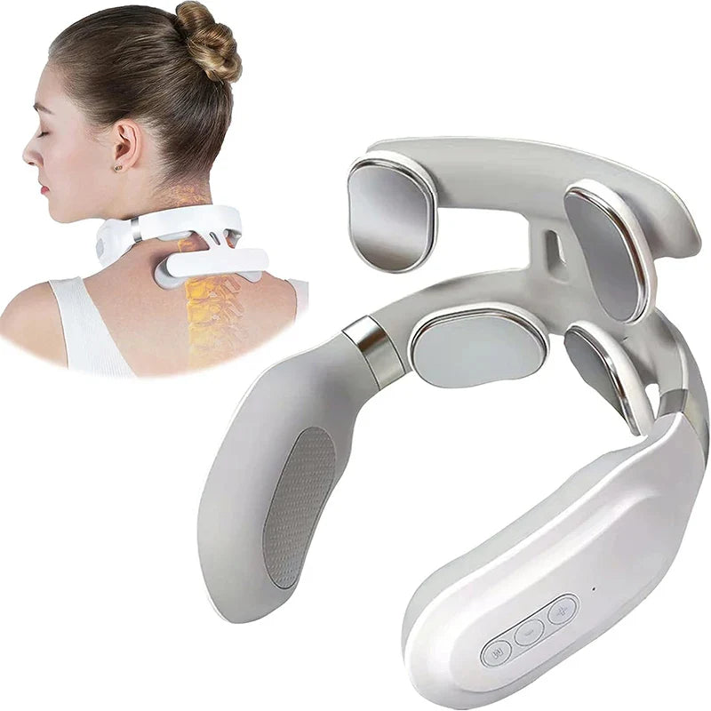 Massageador Cervical  Automático RelaxPro + Brinde Exclusivo