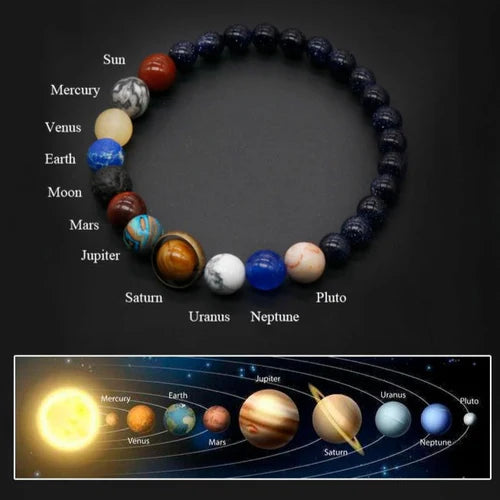 Pulseira Universo Planet Unissex - TudoAqui Store