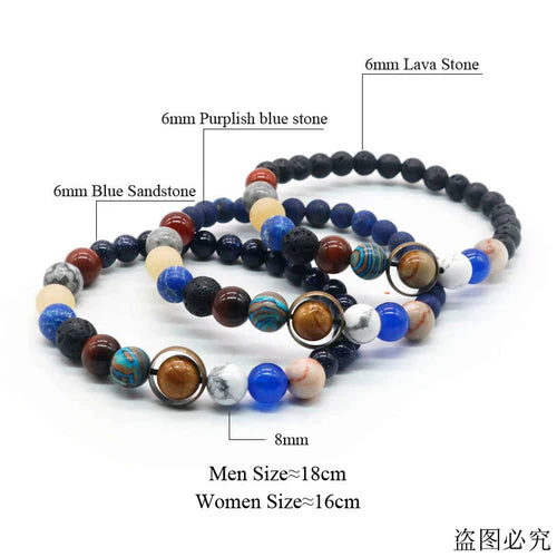 Pulseira Universo Planet Unissex - TudoAqui Store