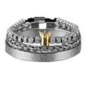 Pulseira Masculina Luxo Royal 3 em 1 - TudoAqui Store