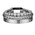 Pulseira Masculina Brilhantes Luxo Vip - TudoAqui Store